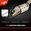 APCCT277 2 Pcs Left & Right Catalytic Converter, Federal EPA Standard, 46-State Legal (Cannot ship to CA, CO, NY or ME)