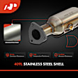 APCCT309 Center Catalytic Converter, Federal EPA Standard, 46-State Legal (Cannot ship to CA, CO, NY or ME)