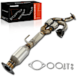 APCCT316 Rear Catalytic Converter, Federal EPA Standard, 46-State Legal (Cannot ship to CA, CO, NY or ME)
