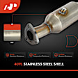 APCCT320 Front Catalytic Converter, Federal EPA Standard, 46-State Legal (Cannot ship to CA, CO, NY or ME)