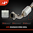 APCCT321 Right Catalytic Converter, Federal EPA Standard, 46-State Legal (Cannot ship to CA, CO, NY or ME)