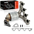 APCCT326 1-PC Catalytic Converter, Front Side, Federal EPA Standard, 46-State Legal (Cannot ship to CA, CO, NY or ME)