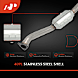 APCCT351 Rear Catalytic Converter, Federal EPA Standard, 46-State Legal (Cannot ship to CA, CO, NY or ME)