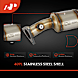 APCCT368 Front Passenger Catalytic Converter, Federal EPA Standard, 46-State Legal (Cannot ship to CA, CO, NY or ME)