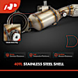 APCCT372 Front Catalytic Converter, Federal EPA Standard, 46-State Legal (Cannot ship to CA, CO, NY or ME)