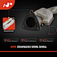 APCCT375 Catalytic Converter, Federal EPA Standard, 46-State Legal (Cannot ship to CA, CO, NY or ME)