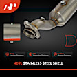 APCCT378 Driver Catalytic Converter, Federal EPA Standard, 46-State Legal (Cannot ship to CA, CO, NY or ME)