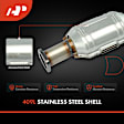 APCCT395 Rear Catalytic Converter, Federal EPA Standard, 46-State Legal (Cannot ship to CA, CO, NY or ME)