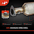 APCCT407 Right Catalytic Converter, Federal EPA Standard, 46-State Legal (Cannot ship to CA, CO, NY or ME)
