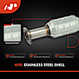 APCCT425 Rear Catalytic Converter, Federal EPA Standard, 46-State Legal (Cannot ship to CA, CO, NY or ME)
