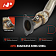 2006 Chrysler Pacifica - Catalytic Converter, 3.5L 6Cyl, Federal EPA Standard, 46-State Legal (Cannot ship to CA, CO, NY or ME)