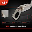 APCCT448 Right Catalytic Converter, Federal EPA Standard, 46-State Legal (Cannot ship to CA, CO, NY or ME)