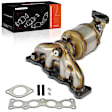 APCCT466 Front Catalytic Converter with Exhaust Manifold, Federal EPA Standard, 46-State Legal (Cannot ship to CA, CO, NY or ME)