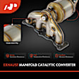 APCCT466 Front Catalytic Converter with Exhaust Manifold, Federal EPA Standard, 46-State Legal (Cannot ship to CA, CO, NY or ME)