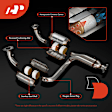 APCCT469 2 Pcs Left & Right Catalytic Converter, Federal EPA Standard, 46-State Legal (Cannot ship to CA, CO, NY or ME)