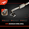 APCCT472 Catalytic Converter, Federal EPA Standard, 46-State Legal (Cannot ship to CA, CO, NY or ME)