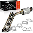 APCCT475 Passenger Catalytic Converter with Exhaust Manifold, Federal EPA Standard, 46-State Legal (Cannot ship to CA, CO, NY or ME)