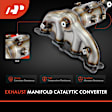 APCCT489 Front Catalytic Converter, Federal EPA Standard, 46-State Legal (Cannot ship to CA, CO, NY or ME)