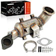 APCCT492 Front Catalytic Converter, Federal EPA Standard, 46-State Legal (Cannot ship to CA, CO, NY or ME)