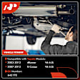 APCCT500 Rear Passenger Catalytic Converter, Federal EPA Standard, 46-State Legal (Cannot ship to CA, CO, NY or ME)