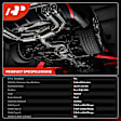 APCCT500 Rear Passenger Catalytic Converter, Federal EPA Standard, 46-State Legal (Cannot ship to CA, CO, NY or ME)