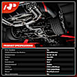 APCCT505 Rear Catalytic Converter, Federal EPA Standard, 46-State Legal (Cannot ship to CA, CO, NY or ME)