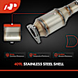 APCCT505 Rear Catalytic Converter, Federal EPA Standard, 46-State Legal (Cannot ship to CA, CO, NY or ME)