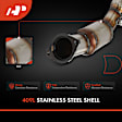 APCCT508 2 Pcs Left & Right Catalytic Converter, Federal EPA Standard, 46-State Legal (Cannot ship to CA, CO, NY or ME)