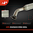 APCCT509 Driver Catalytic Converter, Federal EPA Standard, 46-State Legal (Cannot ship to CA, CO, NY or ME)