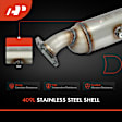 APCCT511 Catalytic Converter, Federal EPA Standard, 46-State Legal (Cannot ship to CA, CO, NY or ME)