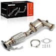 APCCT512 Front Catalytic Converter, Federal EPA Standard, 46-State Legal (Cannot ship to CA, CO, NY or ME)
