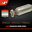 APCCT513 Rear Catalytic Converter, Federal EPA Standard, 46-State Legal (Cannot ship to CA, CO, NY or ME)