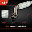 APCCT522 Driver Catalytic Converter, Federal EPA Standard, 46-State Legal (Cannot ship to CA, CO, NY or ME)