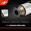 APCCT529 Front Catalytic Converter, Federal EPA Standard, 46-State Legal (Cannot ship to CA, CO, NY or ME)