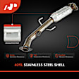 APCCT553 Rear Catalytic Converter, Federal EPA Standard, 46-State Legal (Cannot ship to CA, CO, NY or ME)