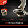 APCCT561 Right Catalytic Converter, Federal EPA Standard, 46-State Legal (Cannot ship to CA, CO, NY or ME)