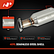 APCCT565 Rear Catalytic Converter, Federal EPA Standard, 46-State Legal (Cannot ship to CA, CO, NY or ME)
