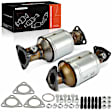 APCCT570 2 Pcs Front Left & Right Catalytic Converter, Federal EPA Standard, 46-State Legal (Cannot ship to CA, CO, NY or ME)