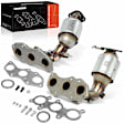 APCCT572 2 Pcs Front Catalytic Converter, Federal EPA Standard, 46-State Legal (Cannot ship to CA, CO, NY or ME)