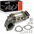 APCCT606 Front Catalytic Converter, Federal EPA Standard, 46-State Legal (Cannot ship to CA, CO, NY or ME)