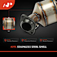 APCCT620 Front Left Catalytic Converter, Federal EPA Standard, 46-State Legal (Cannot ship to CA, CO, NY or ME)