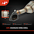 APCCT622 Front Right Catalytic Converter, Federal EPA Standard, 46-State Legal (Cannot ship to CA, CO, NY or ME)
