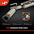APCCT625 Catalytic Converter, Federal EPA Standard, 46-State Legal (Cannot ship to CA, CO, NY or ME)