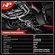 APCCT637 Front Catalytic Converter, Federal EPA Standard, 46-State Legal (Cannot ship to CA, CO, NY or ME)