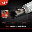 APCCT646 Rear Catalytic Converter, Federal EPA Standard, 46-State Legal (Cannot ship to CA, CO, NY or ME)