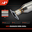 APCCT653 Catalytic Converter, Federal EPA Standard, 46-State Legal (Cannot ship to CA, CO, NY or ME)