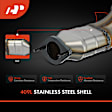 APCCT656 Left Catalytic Converter, Federal EPA Standard, 46-State Legal (Cannot ship to CA, CO, NY or ME)