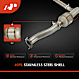 APCCT658 Catalytic Converter, Federal EPA Standard, 46-State Legal (Cannot ship to CA, CO, NY or ME)