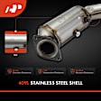APCCT662 Front Catalytic Converter, Federal EPA Standard, 46-State Legal (Cannot ship to CA, CO, NY or ME)