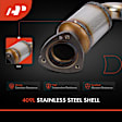 APCCT691 Rear Catalytic Converter, Federal EPA Standard, 46-State Legal (Cannot ship to CA, CO, NY or ME)